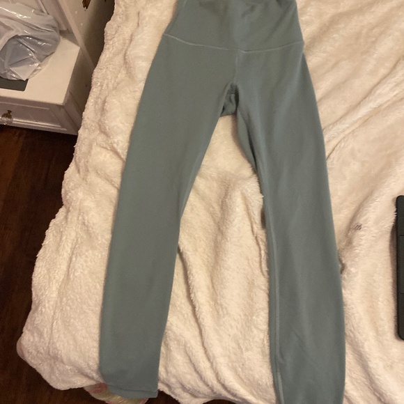 Lululemon Wunder Train High-Rise Tight 2.5” Jade Grey - Picture 1 of 4